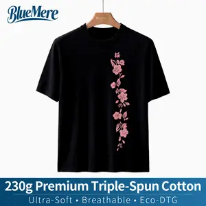 【BlueMere】230G Heavyweight Pure Cotton Cherry blossom T-shirt features Y2K, vintage and streetwear styles. It is comfortable and eco-friendly short sleeves for men and women, adult sizes, suitable as Christmas gifts and Thanksgiving gifts.