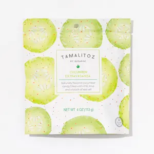 Tamalitoz Cucumber Extravaganza - Refreshingly Unexpected Candy with Chili Lime & Sea Salt Flavor - 4 OZ