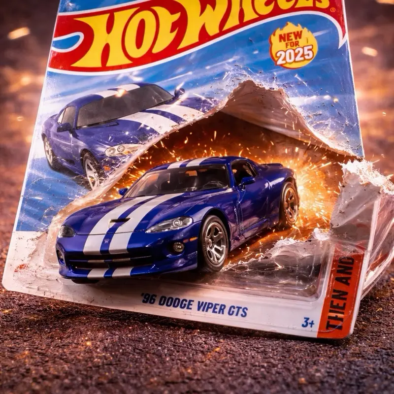 *96 DODGE VIPER GTS Rc Supercar Kit Remote Controlled Car