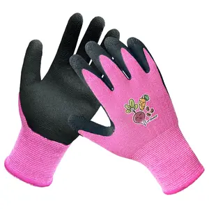 Evridwear Kids Gardening Gloves for Boys Girls Outdoor Yard Work, Planting (3-12 years)