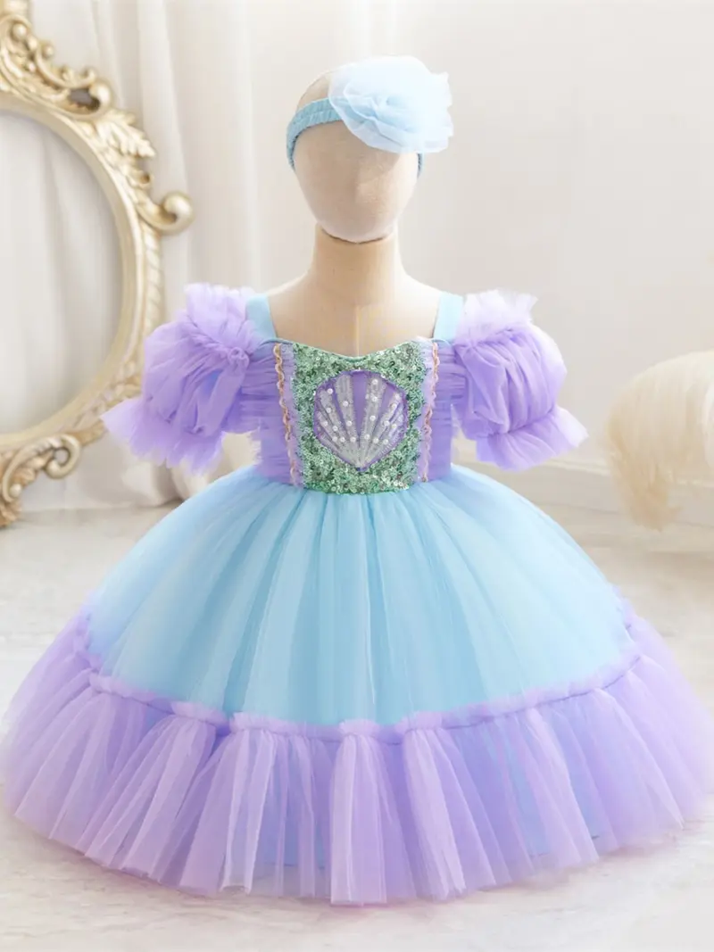 prom turquoise dresses Johanna Stylish V Neck Slit Leaf Sequin Long Prom Dresses, Turquoise main image 1