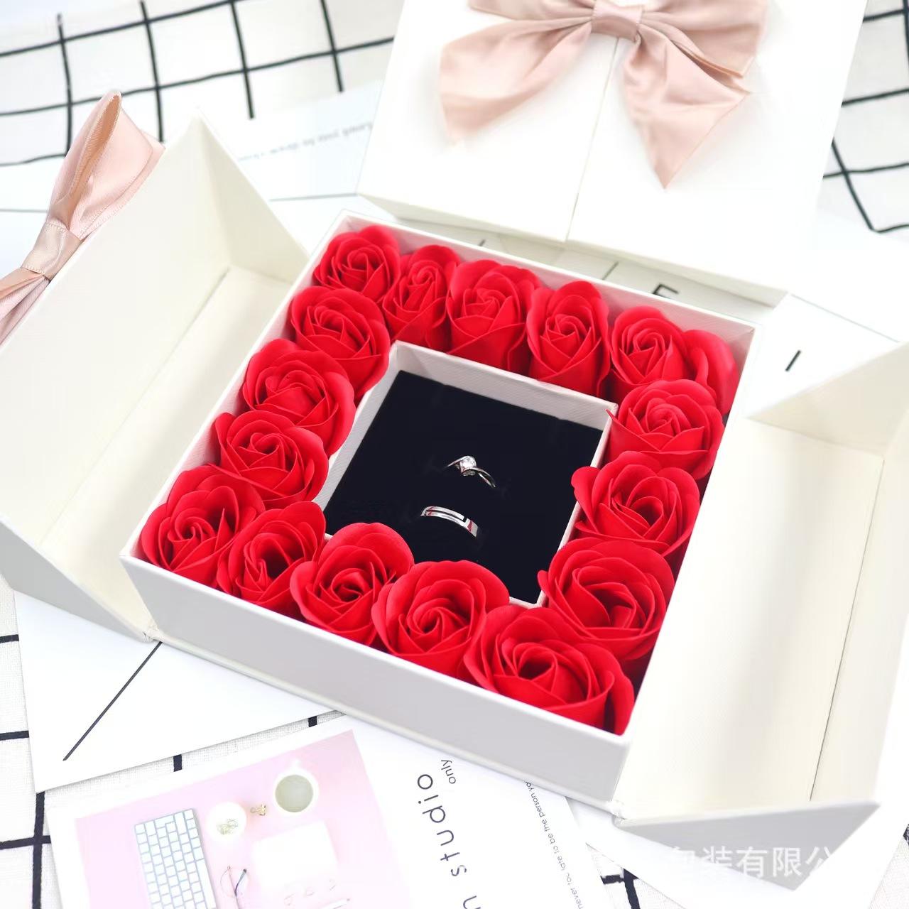 Romantic Rose Jewelry Gift Box | Perfect Gift for Couple