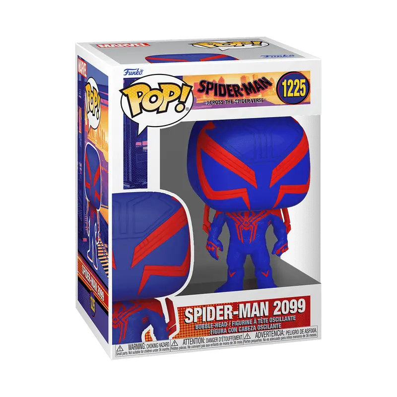Funko Pop! Spider-Man: Across the Spider-Verse - Spider-Man 2099 #1225 Collectible Pop Vinyl Figure