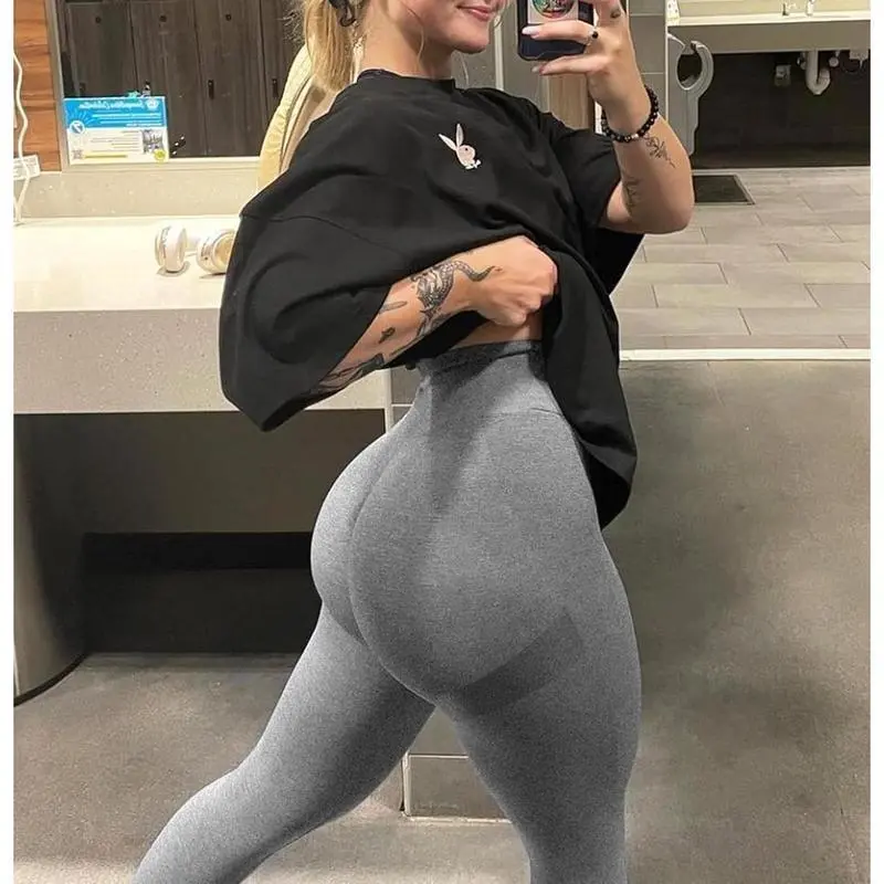 Classic 4 Piece Butt Lifting Workout Leggings for Women, Seamless Gym Scrunch Booty Lifting Sets girth master grey sweats white sweatpants women in airport Classic 4 Piece Butt Lifting Workout Leggings for Women, Seamless Gym Scrunch Booty Lifting Sets girth master grey sweats white sweatpants women in airport
