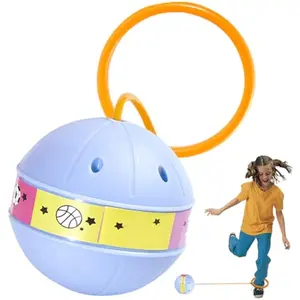 Bright Bounce Ball Ankle | Ball Jump Rope Kids Ejudgement Skipping Toy - Colorful Ankle Jump Rope Set, Swing Ball for Elderly, Stress Relief Toy, Adult Fun