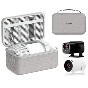ILEPO Portable Projector Bag, Dustproof Waterproof Projector Storage Bag with Accessories Storage Bag, Compatible with Magcubic HY320mini, HY300pro, Cable Storage Bag