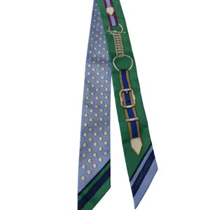 Pre-owned Hermes Grand Tralala Twilly scarf