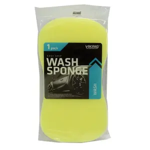 Viking  8.6 x 4.7 in. Foam Sponge, Yellow