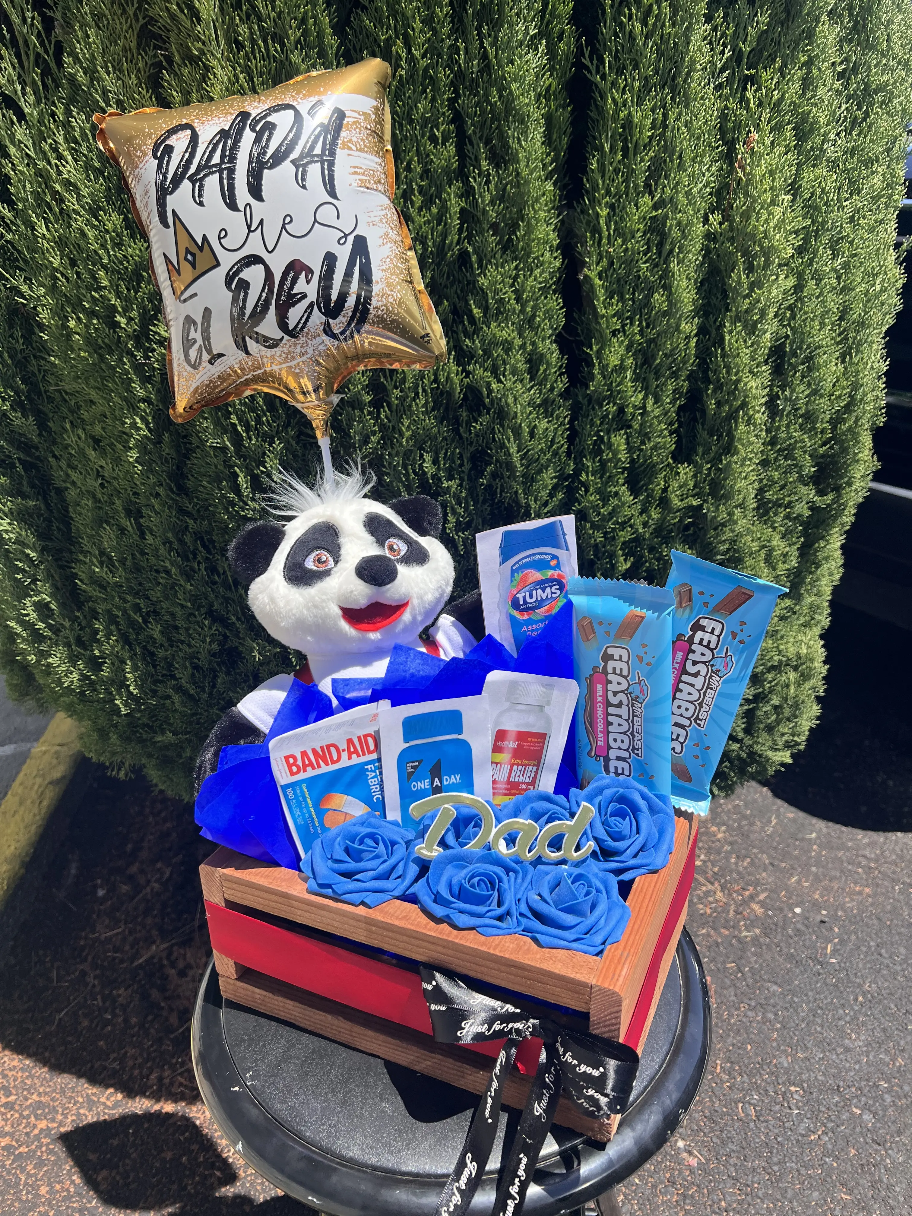 dad's gift basket