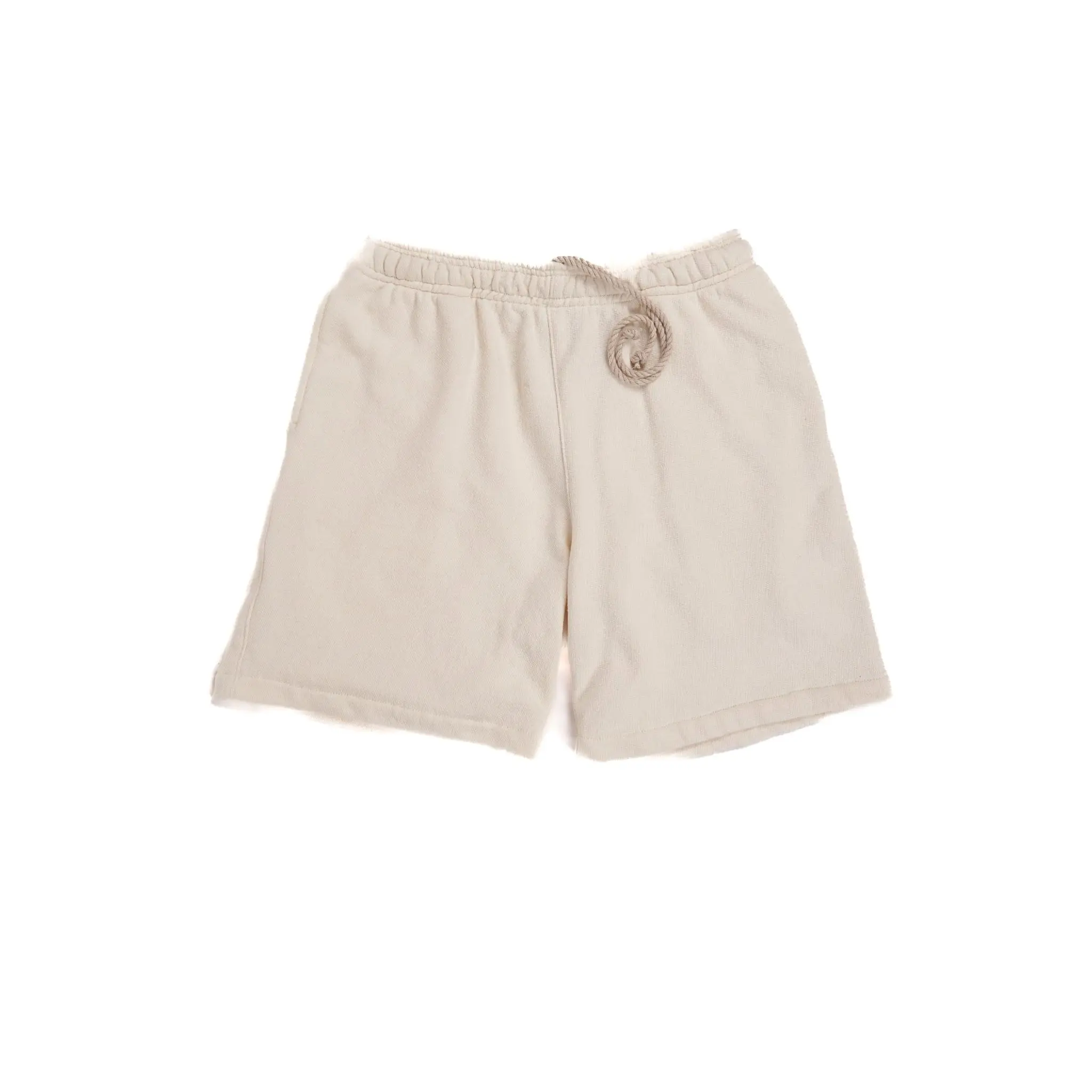 The Standard Short Upcycled Cotton Terry  - Ecru