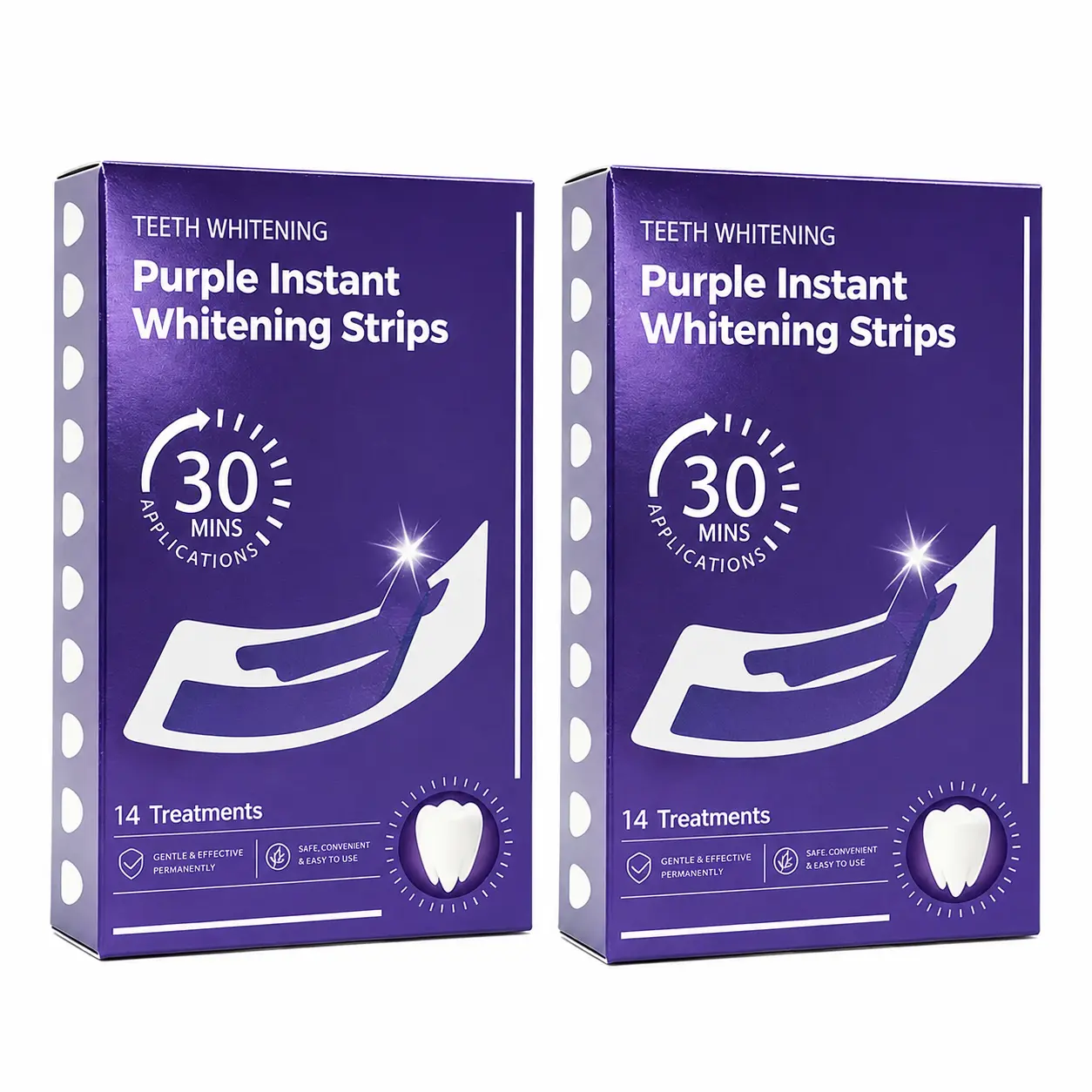 2 Boxes (28 Whitening Strips)
