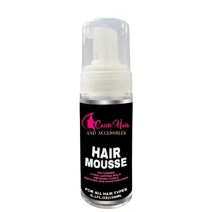 Cassie Hair Free Curl Mousse 10g for All Hair Types - Water, Cocamidopropyl Betaine, Shea Butter, 1 Spray Container, SheaMoisture