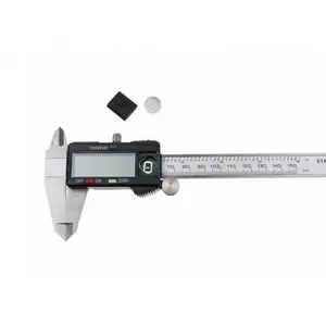 FixtureDisplays® Electronic Digital Caliper Inch/Metric Conversion 0-6 Inch/150 mm Stainless Steel Body Extra Large LCD Screen Measuring Tool 16816