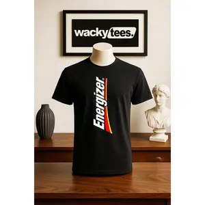 Energizer Bunny Battery Parody Costume Graphic Tee Shirt