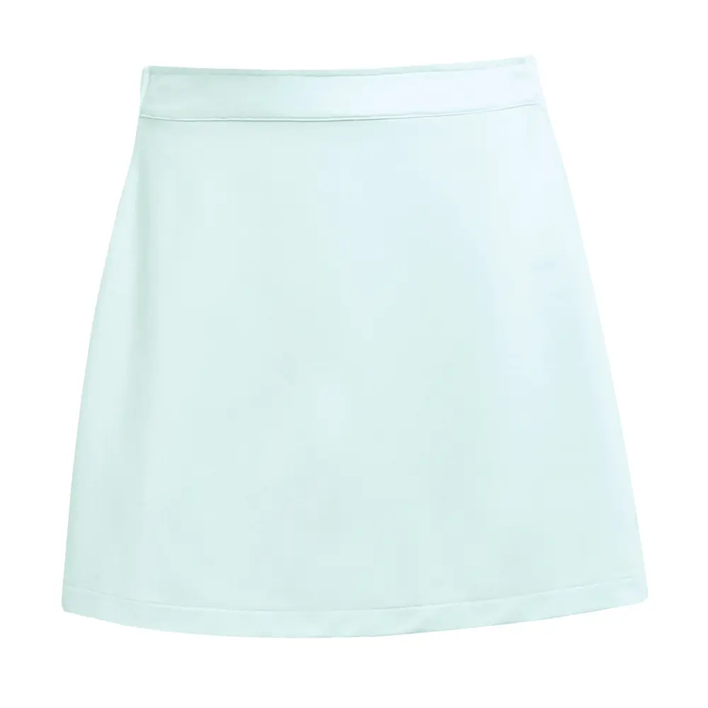 adidas Womens Adicolor 3-Stripes Mini Skirt Casual Casual - Blue
