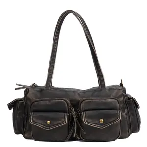 Lvanka's Multipocket Soft Leather Hobo Handbag Crossbody - Removable Adjustable Crossbody Strap Everyday house Purse, Women's Accessories, women 's simple modern Bag, Lvanka's Bag, Crossbody Tote, Adjustable Strap Satchel,summervibes,Spring Summer