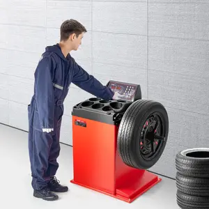 VEVOR Electric Tire Changer, 18 Spindle, Durable Tire Changer Tire Balancer with 1.5 HP Motor, Accurate Tire Changer Tire Balancer with Auto Calibration Mode, FIt for Sedans/SUVs/Pickup Trucks