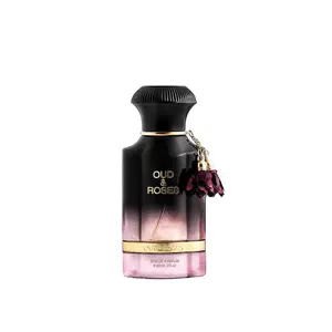 Ahmed Al Maghribi Oud & Roses EDP 60 Ml - Turkish Rose Lavender White Flowers Floral Musky Fragrance