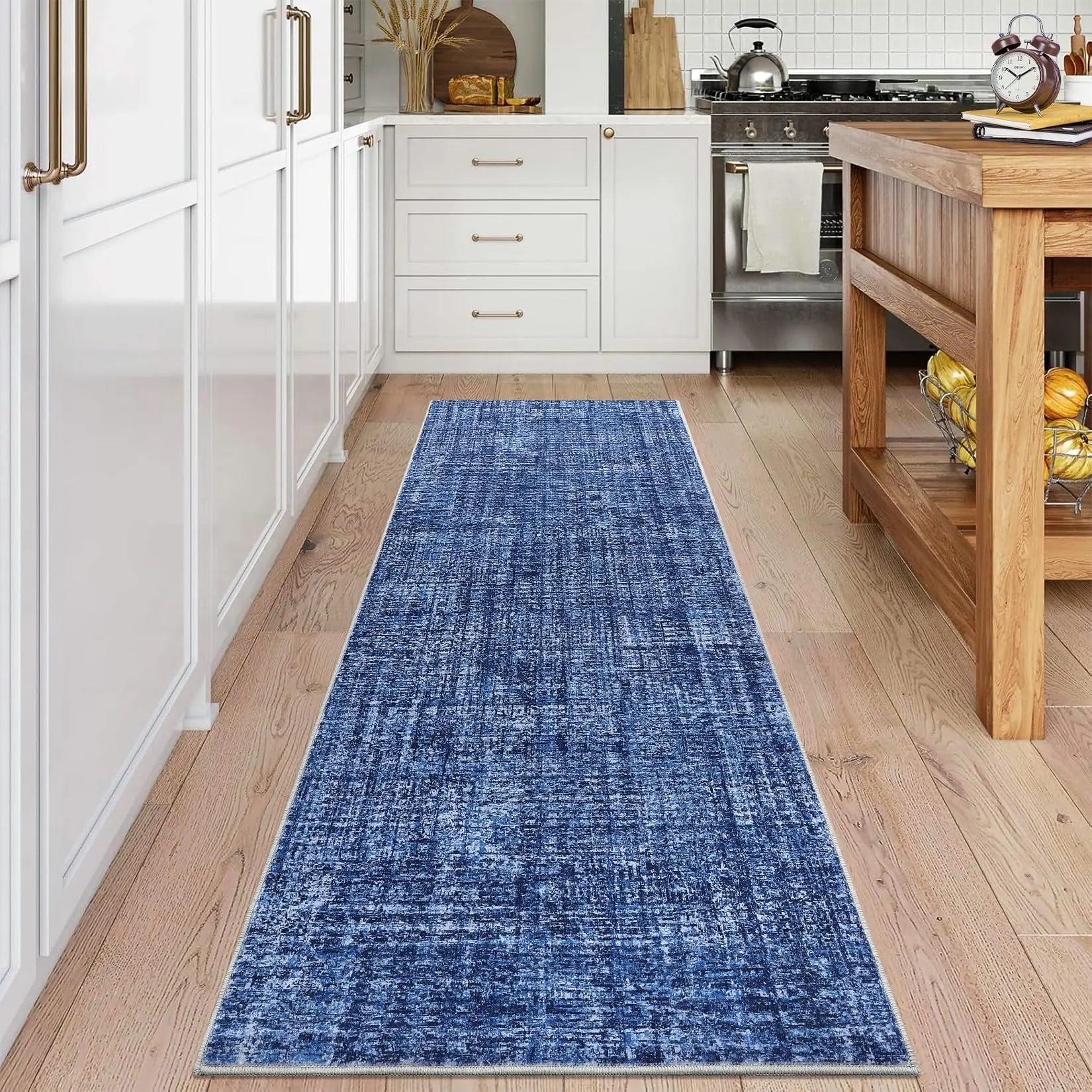 Garvee Modern Solid Area Rug 2x6  Washable Hallway Runner Rugs Non Slip Neutral Rug for Living Room Floor Carpet for Bedroom Kitchen Bathroom Nursery Carpet for Bedside Laundry Room