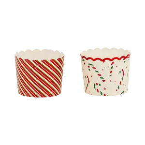 Candy Cane Baking Cups