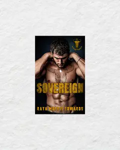 Signed copy of Sovereign by Raya Morris Edwards - Primary Cover