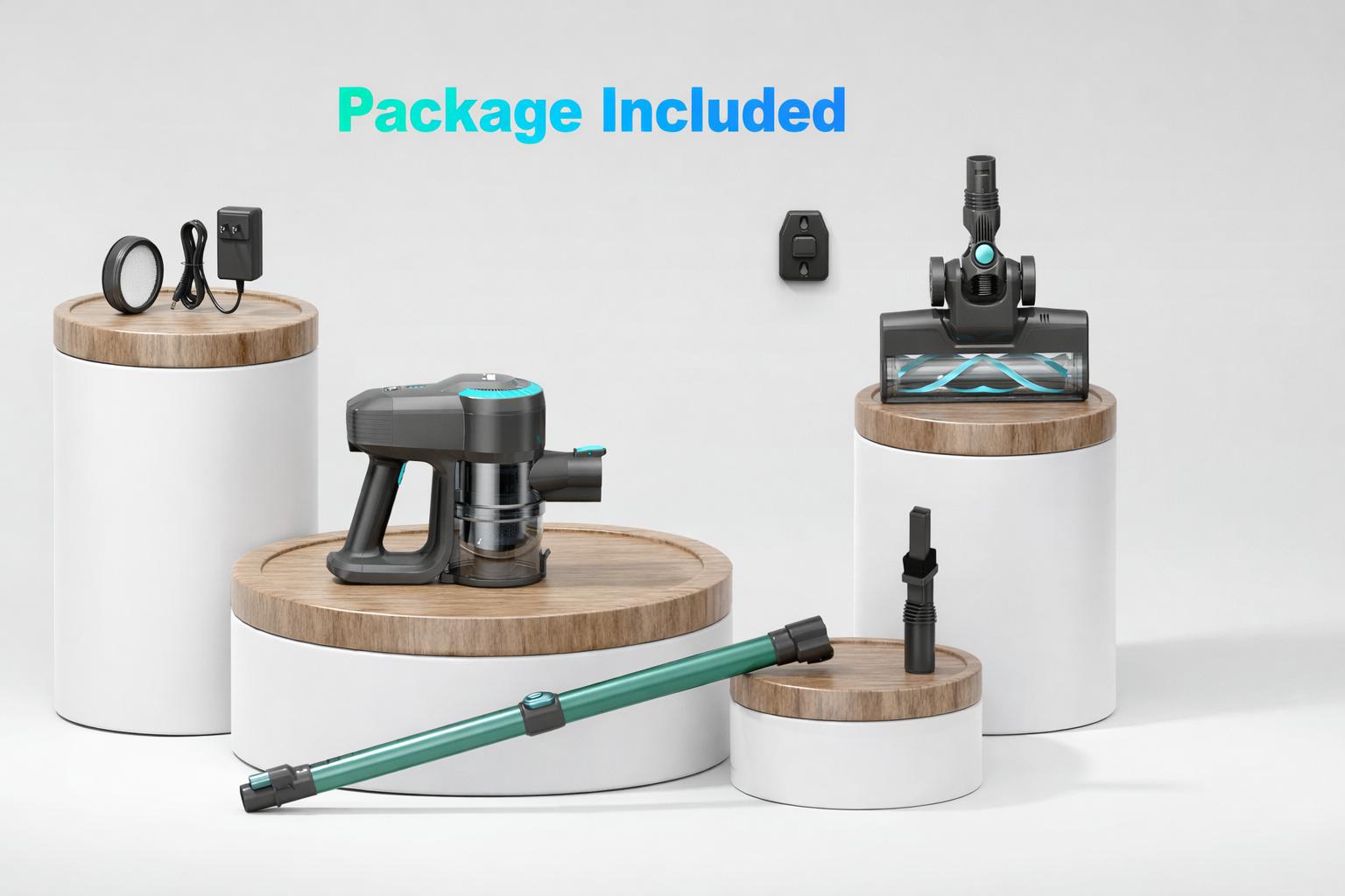 [MemorialDay]Devoac Cordless Vacuum Cleaner,8-in-1 Rechargeable Stick Vacuum,Up to 40mins Runtime,Powerful Suction,Lightweight,Versatile for Hardwood Floors\Car\Carpets\Pet Hair