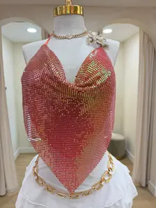 Bichota G Rhinestone Top