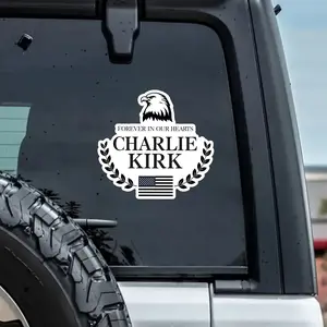 Charlie Kirk Insperational Tribute Sticker, Vinyl Decal for Car, Laptop, Mug