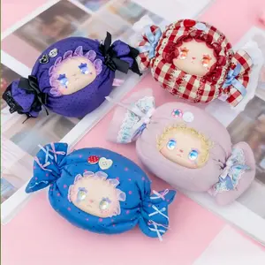 Lovely Emma Candy Bags Series Plush Blind Box Doll Keychains Girls' Gift Bag Charms