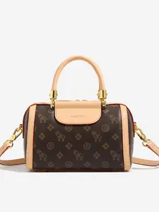 New Boston Bag Fashion Versatility Large Capacity Shoulder Handbag Casual Handbag Satchel Retro Crossbody Armpit Bag, Stylish and Diverse Carry Options