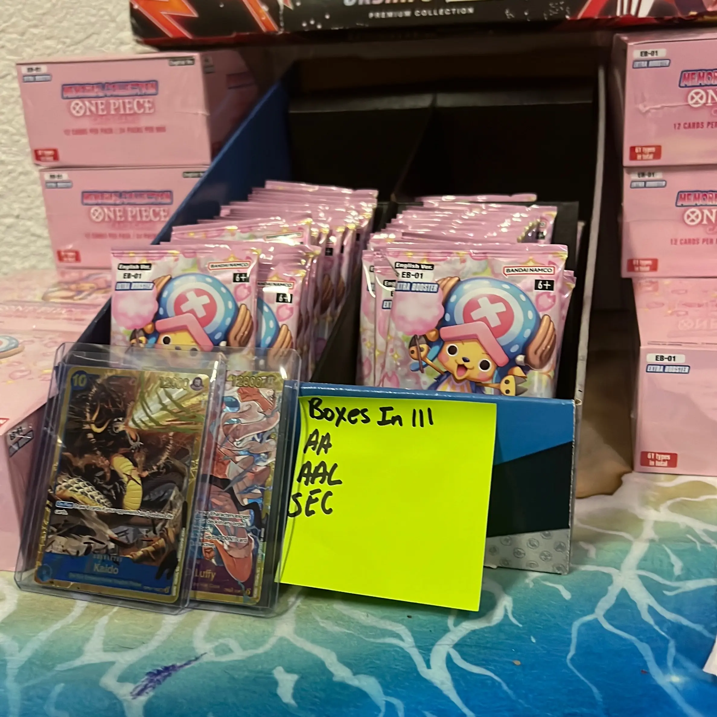 RTYH SR + Memorial Collection One Piece booster opening