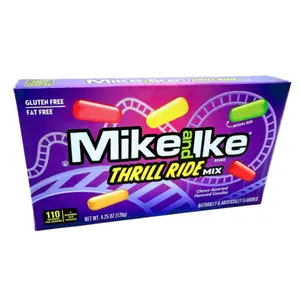 Mike and Ike Thrill Ride Mix Theater Box