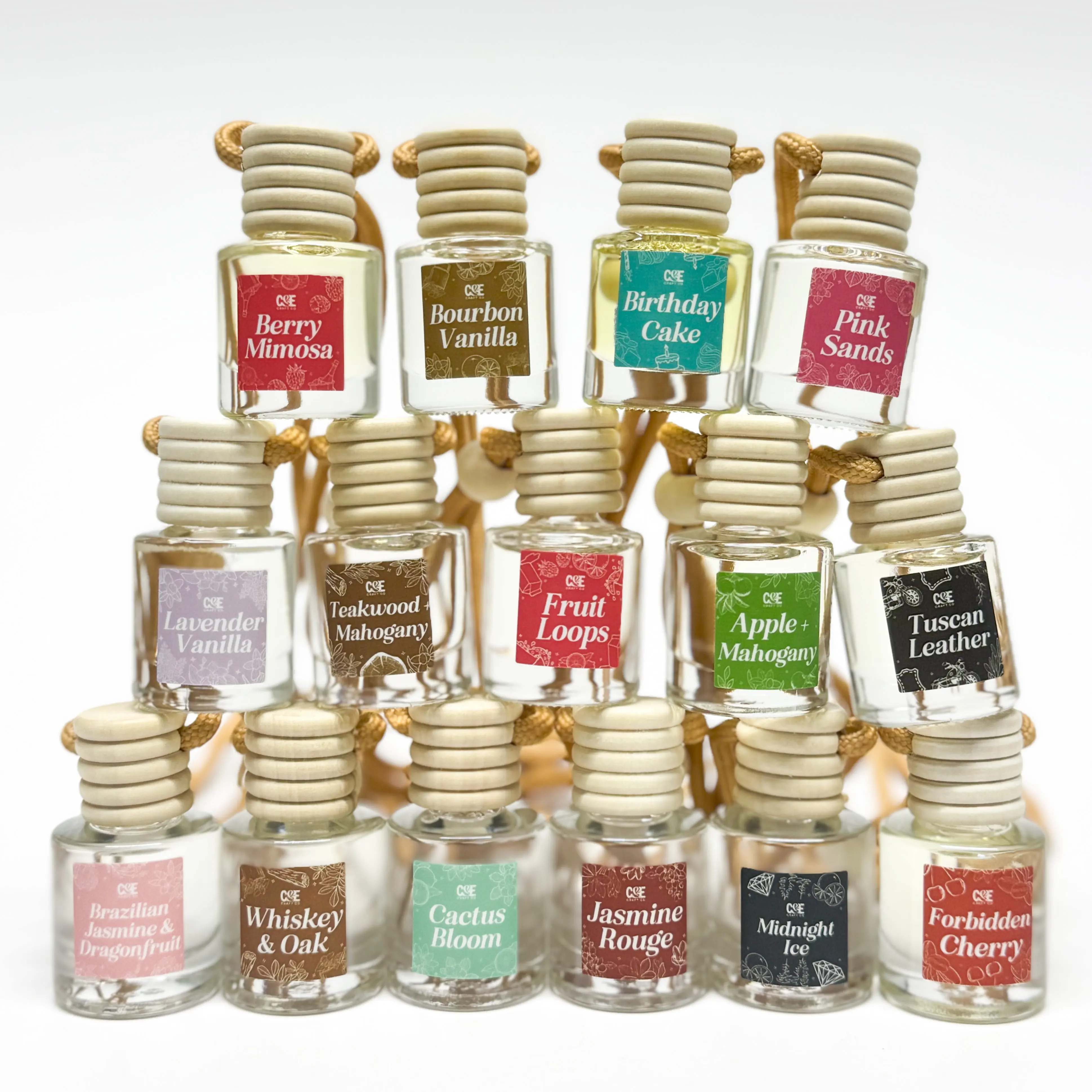 Scented Car Freshener - Car Air Diffuser - Long Lasting Fragrance for Car Scented Car Freshener - Car Air Diffuser - Long Lasting Fragrance for Car