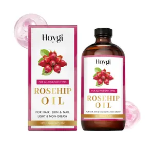 Rosehip Seed Oil, Hydrating Lightweight Texture, Non-Greasy Daily Body Care Essential Oil, Moisturizing and Nourishing Skin Treatment