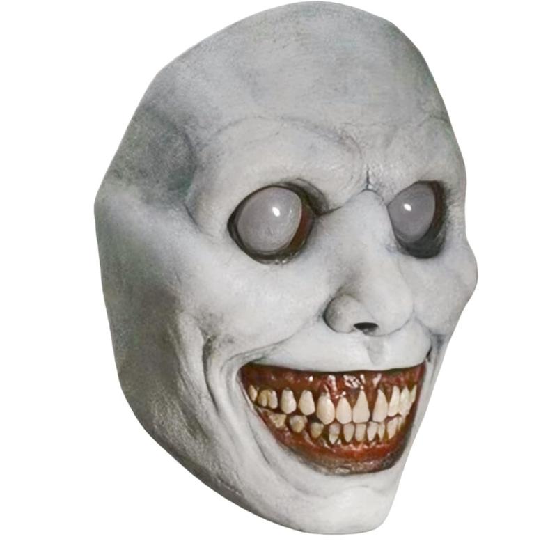 Scary Halloween Mask for Adults, Realistic and Durable Latex Creepy Horror Mask for Cosplay and Halloween Party