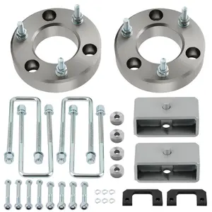 3.5 inch Front 2 inch Rear Lift Kit Spacers compatible for Silverado Sierra 1500 2007-2018 6-Lug