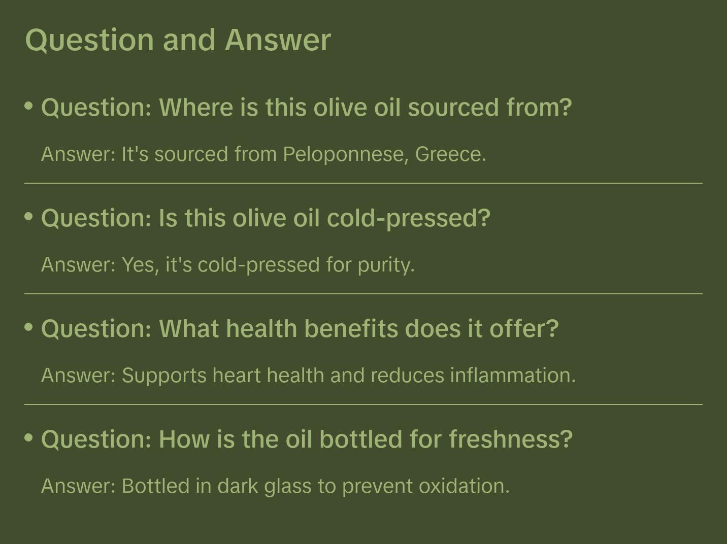 YAYA'S EVOO - Cold Pressed Extra Virgin Olive Oil, Staight from Greece. 100% Pure EVOO, Natural, High Antioxidant, Polyphenol Rich (700ml - Half Case)