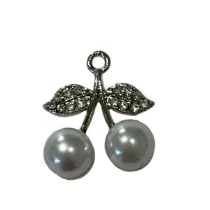 Pearl Cherry Kindle Charm - Elegant and Adorable