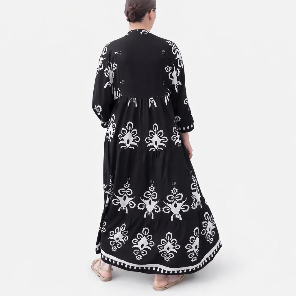 Abaya Muslim Dress Party Women Long Robe Ramadan Morocco Dubai Abayas Kaftan Islam Arab Modest Vestidos