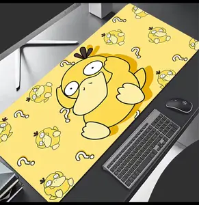 Pokemon Themed Desk Mats - Psyduck Designs