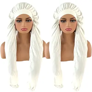 Ssawhair Pantyhose Long Bonnet For Long Hair & Braids Protection Bonnet For Sleeping For Women