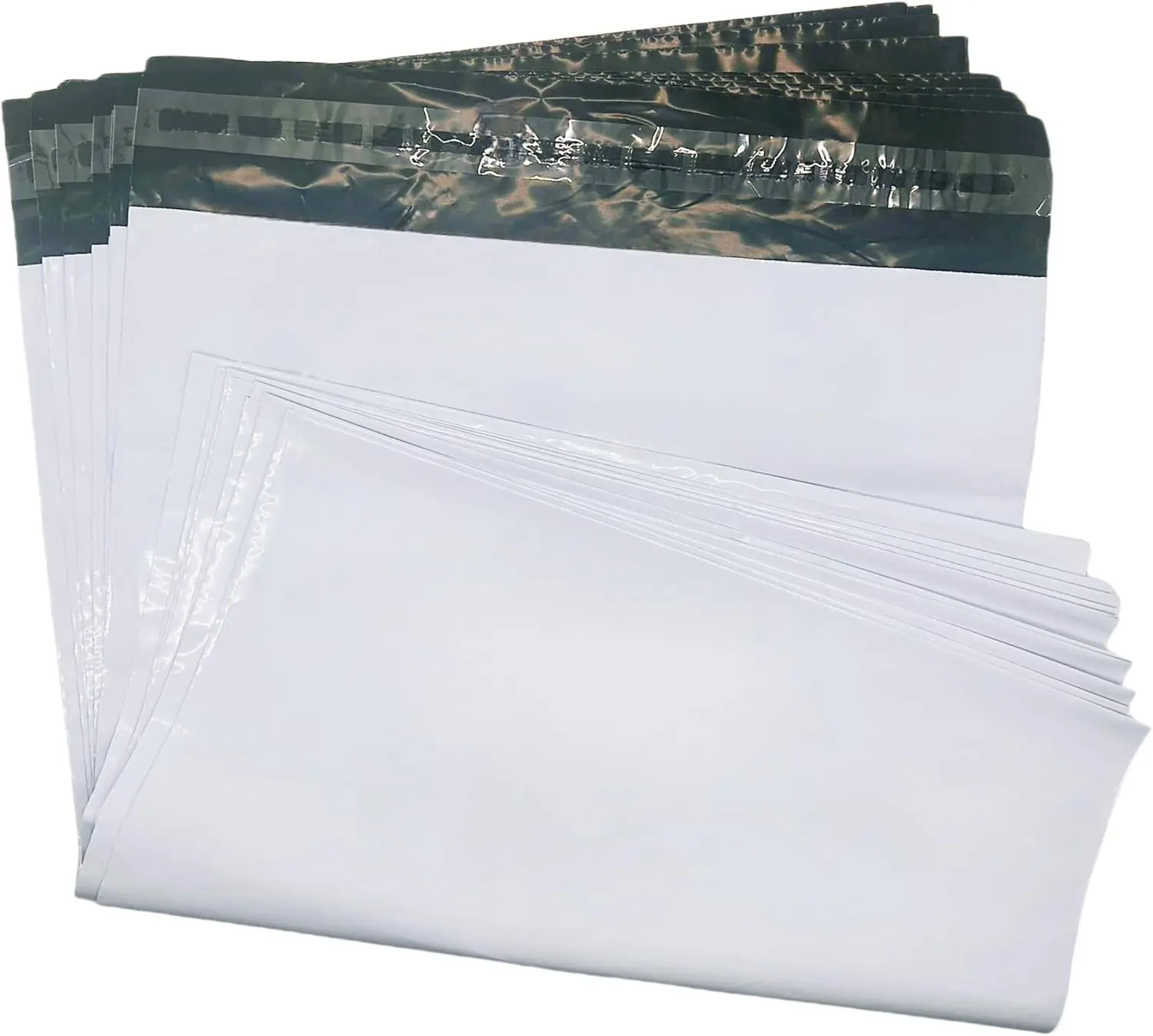17.7x22 In Plastic Poly Mailers, Heavy-Duty Economical Shipping Bags (5 Pcs) with Self-Seal Adhesive, Waterproof for Small Business Ecommerce Retail Packaging, Protects Contents from Moisture