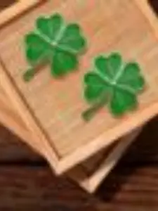 Lucky Four-Leaf Clover Badge Exam Pass Pin, Best Friend Accessory, Student Graduation Gift, Korean Style Brooch