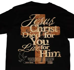 G&M Threads Evangelism T-shirt for Men and Women - Street Evangelism Top with Powerful Biblical Message - Ideal for Church Youth Groups & Everyday Faith Expression - Menswear