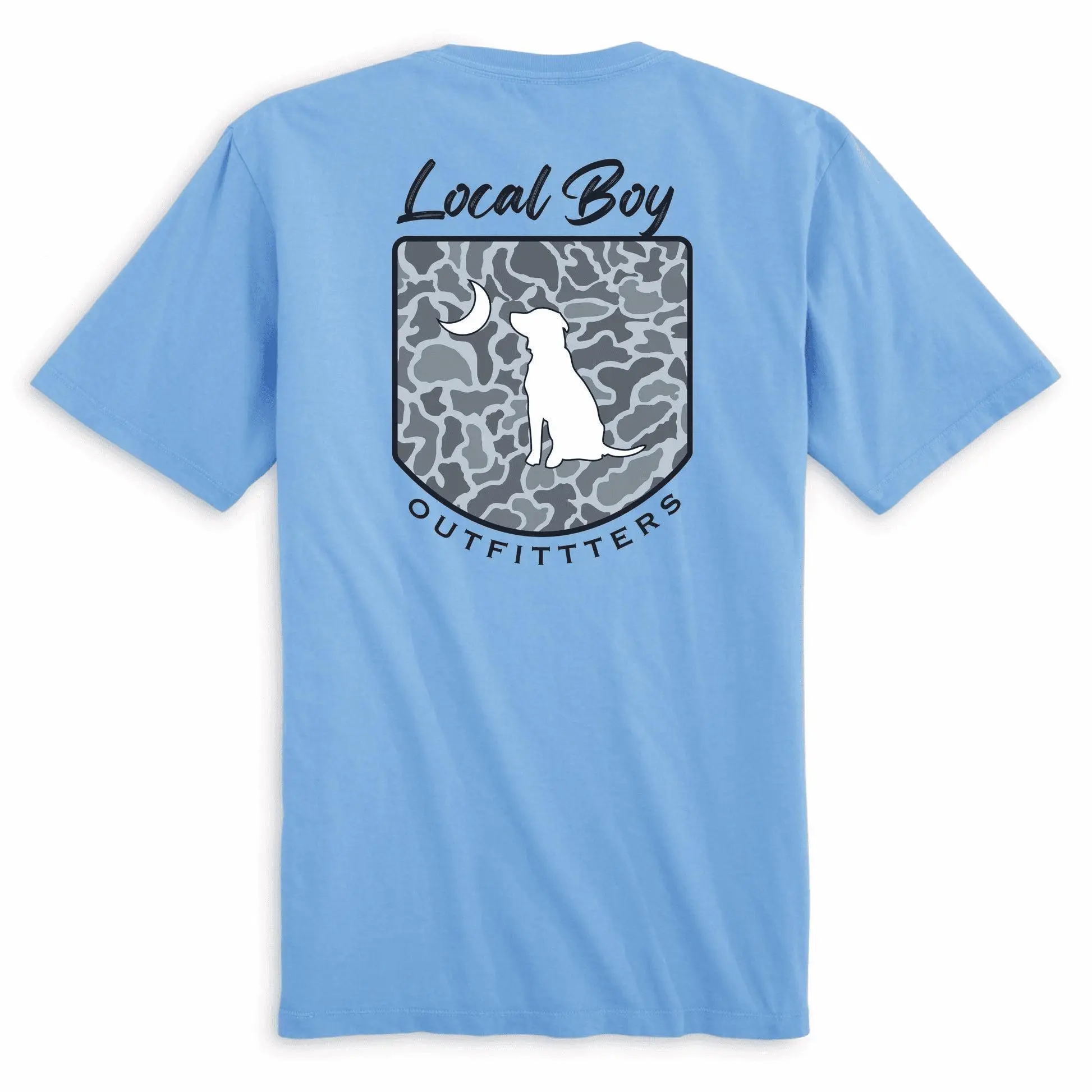 Localflage Crest T-Shirt Casual Crewneck Top Tshirt Streetwear