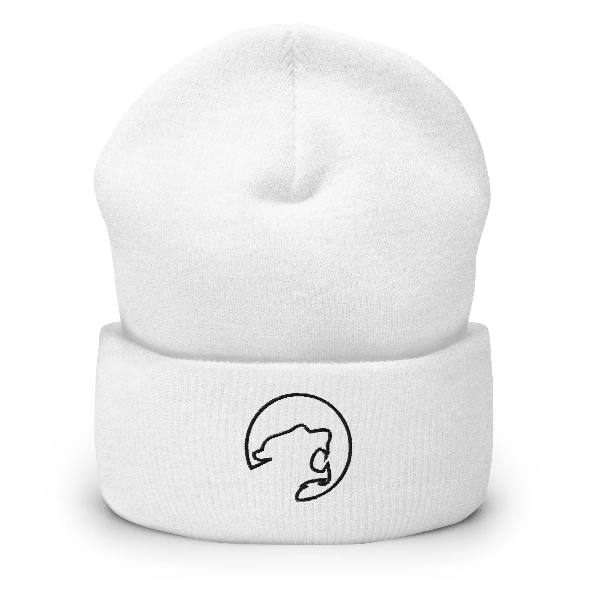 WE ARE SAEG Cuffed Beanie (White)