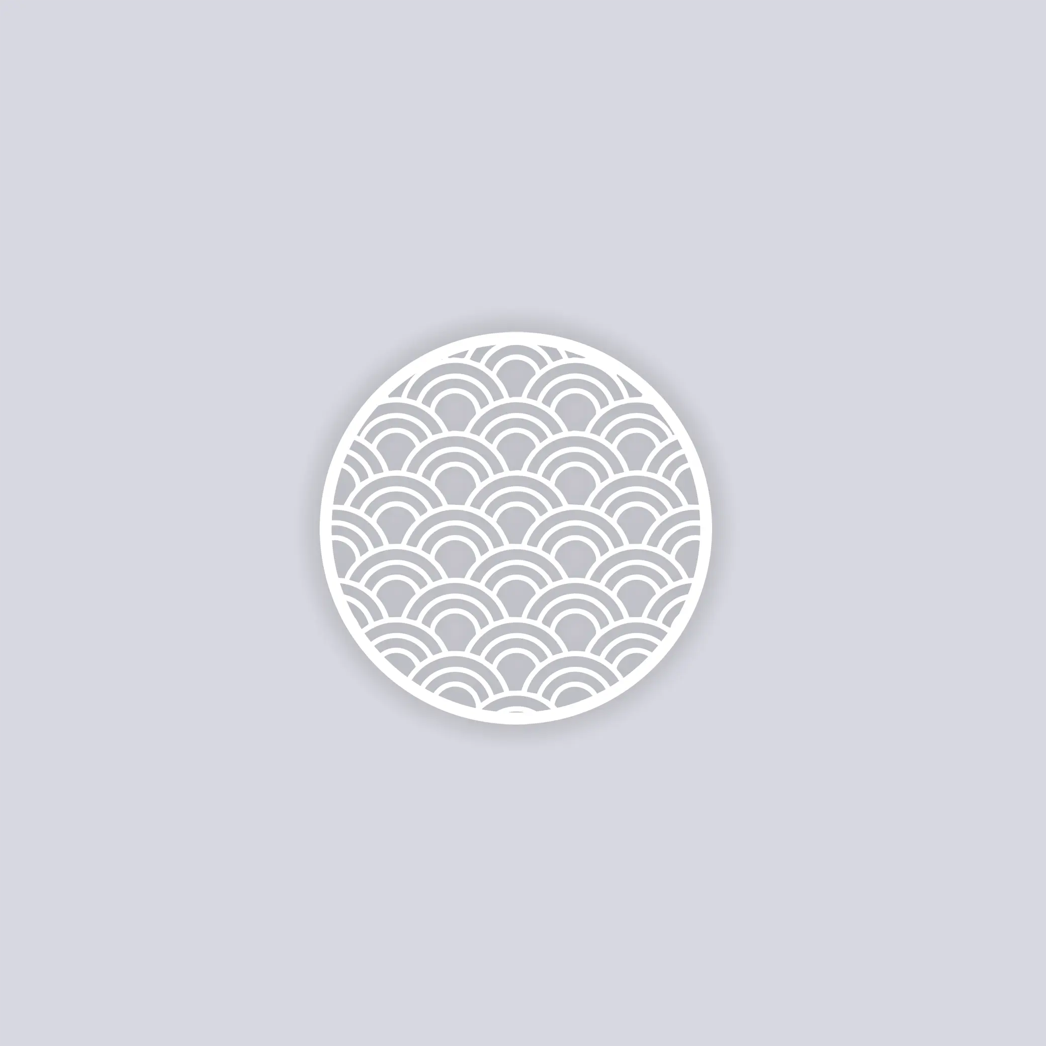 Arches Circle Clay Stencil