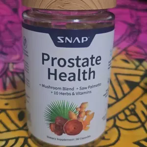 Product Review of Ultimate Men's Health Bundle - Snap Supplements - Nitric Oxide Booster 60ct + Prostate Health Bundle - Natural Supplement Capsules - Support Blood Circulation & Prostate Health from E**️