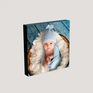 Peel & Stick Black Wood Photo Panels