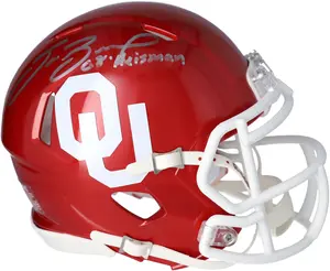 Sam Bradford Oklahoma Sooners Autographed Riddell Speed Mini Helmet with "08 Heisman" Inscription - Fanatics Authentic Certified